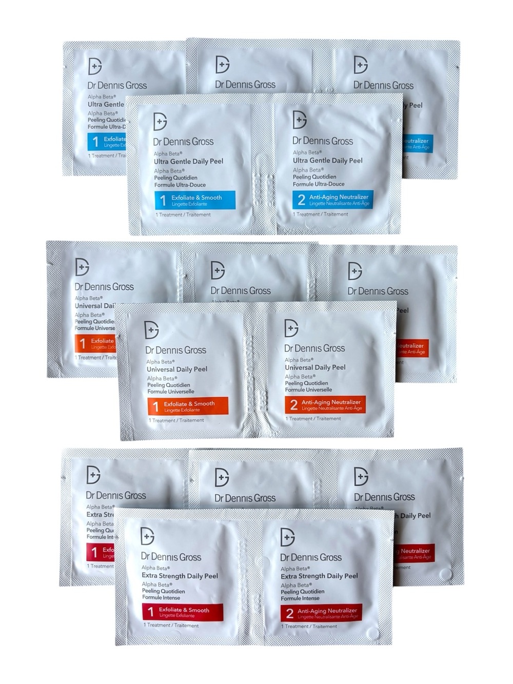Dr Dennis Gross Alpha Beta Daily Peel x 9